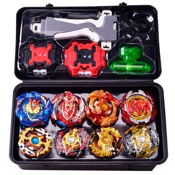 Игровой набор BauTech BEYBLADE 8 волочков + кейс Разноцветный (1013-073-00)