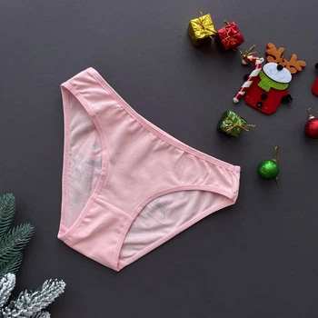 Жіночі сліпи Новорічні Bolshe з надписом Merry Christmas and Happy New Year Розовий L/XL