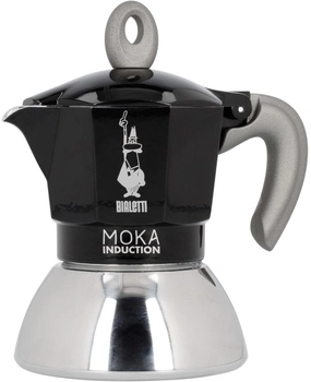 Гейзерна кавоварка Bialetti New Moka Induction 90 мл (8006363029100)