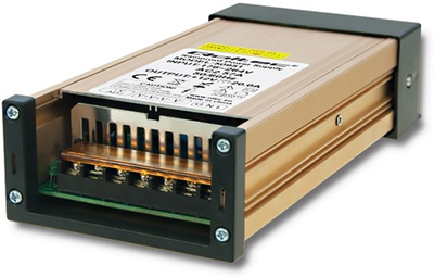 Імпульсний блок живлення Qoltec LED IP45, 250 Вт, 12 В, 20А, водонепроникний (50951) (5901878509518)