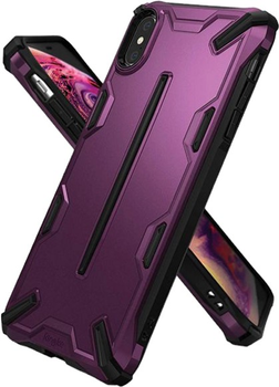 Etui plecki Ringke Dual X do Apple iPhone X/Xs Purple (8809628563445)