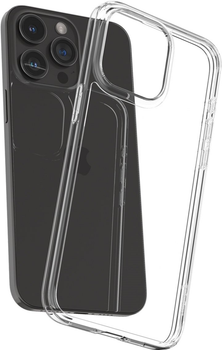 Etui plecki Spigen Air Skin Hybrid do Apple iPhone 15 Crystal Clear (8809896751063)