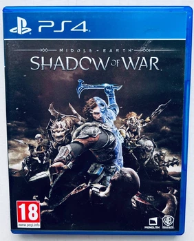 Middle-Earth Shadow of War, Б/У, русские субтитры - диск для PlayStation 4