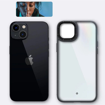 Etui plecki Spigen Caseology Skyfall do Apple iPhone 14 Plus Black (810083831565)