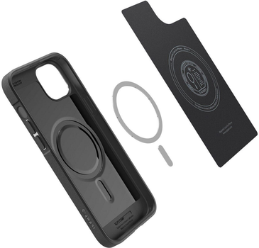 Etui plecki Spigen Core Armor MagFit do Apple iPhone 15 Matte Black (8809896747899)