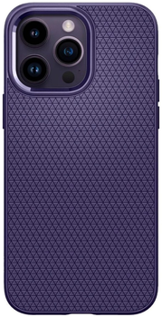 Etui plecki Spigen Liquid Air do Apple iPhone 14 Pro Deep Purple (8809811869859)