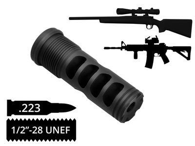 ДГК AFTactical M242 калібр .223 різьблення 1/2"-28 UNEF