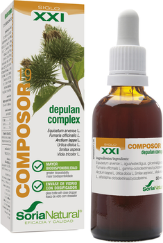 Suplement diety Soria Natural Composor 19 Depulan S XXl 50 ml (8422947152192)