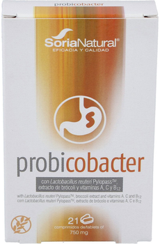 Suplement diety Soria Natural Probicobacter 21 tabletek (8422947200138)