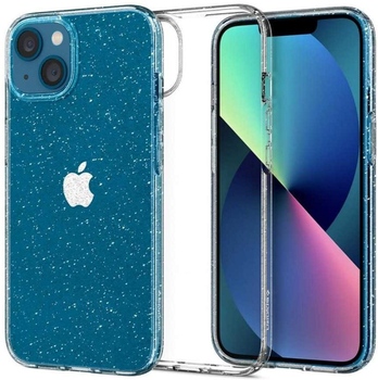 Etui plecki Spigen Liquid Crystal Glitter do Apple iPhone 13 Crystal (8809811852141)