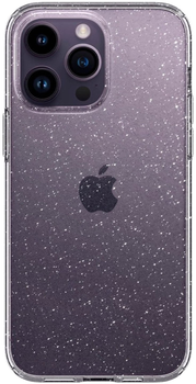 Панель Spigen Liquid Crystal Glitter для Apple iPhone 14 Pro Max Рожевий кварц (8809811863413)