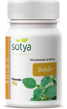Дієтична добавка Sotya Boldo 500 мг 100 таблеток (8427483000280)