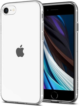 Etui plecki Spigen Liquid Crystal do Apple iPhone 7/8/SE 2020/SE 2022 Crystal Clear (8809466645518)