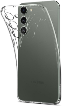 Etui plecki Spigen Liquid Crystal do Samsung Galaxy S23 Transparent (8809896741057)