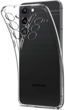 Etui plecki Spigen Liquid Crystal do Samsung Galaxy S23 Plus Transparent (8809896740630)