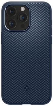 Etui plecki Spigen Mag Armor do Apple iPhone 15 Pro Navy Blue (8809896750684)