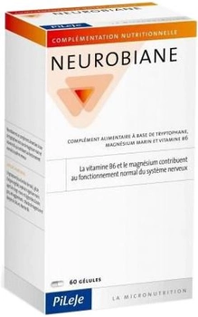 Suplement diety Pileje Neurobiane 60 kapsułek (3401542119811)