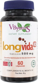 Дієтична добавка Vbyotics Long Vida 60 капсул (8521586300572)