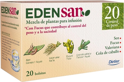 Suplement diety Dietisa Edensan 03 Respira 20 szt. (8414200000036)