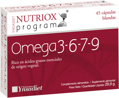 Suplement diety Ynsadiet Omega 3-6-7-9 45 pereł (8412016363208)