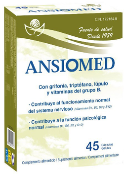 Дієтична добавка Bioserum Ansiomed 45 капсул (8427268090079)