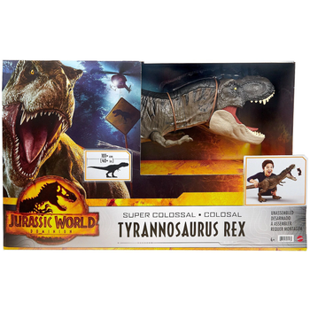 Фігурка Mattel Jurassic World Super Colossal Tyranosaurus Rex 40.6 см (887961991161)