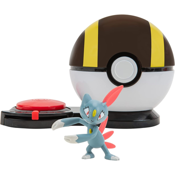 Zestaw Jazwares Pokemon Surprise Attack Game with Ultra Ball (191726426387)