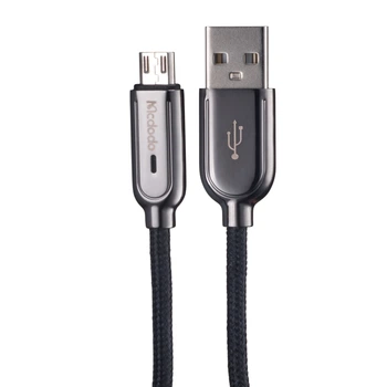 Кабель McDodo Smart Series Auto Power Off Micro USB Cable 1m CA-6200 Black
