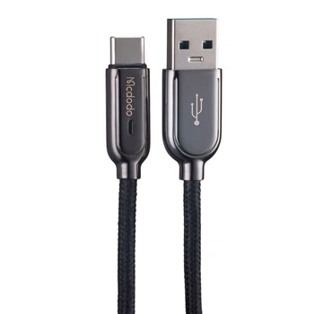 Кабель McDodo Smart Series Auto Power Off Type-C Cable 1m CA-6190 Black