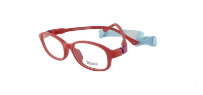 Оправа для окулярів дитяча Valencia 310 гнучка, м'який завушник, шнурок
