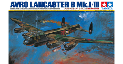 Model do sklejania Tamiya Avro Lancaster B Mk. I/III (4950344611126)