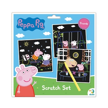 Набор гравюр Peppa Pig "Игра с друзьями" Dodo 200186 4671176