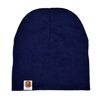 Шапка Sweet Hats демисезонная трикотажная подросткам и взрослым синяя 54/64 см. (ОД-01-08)