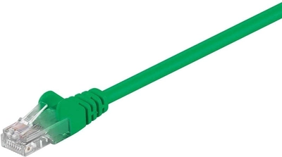 Kabel Goobay CAT 5e U/UTP krosowy 0.5 m Zielony (4040849683381)
