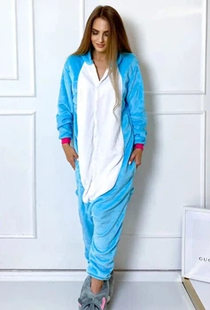 Піжама Кігурумі My Kigu Жіноча Єдиноріг Блакитний Розмір XL 175185 см (101041)