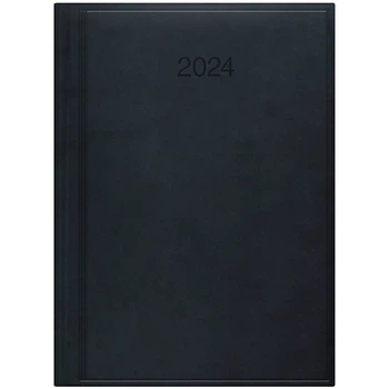 Ежедневник 2024 Brunnen А5 Torino 73-795 38 - Синий темный