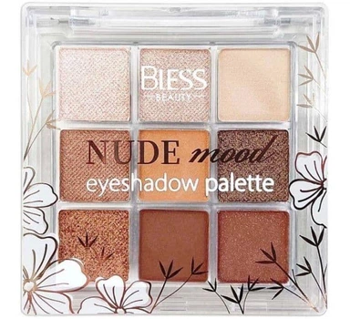 Тіні для повік Bless Beauty Nude Mood 01 9 відтінків (5900960029019)