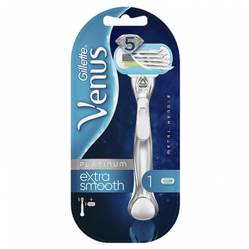 Бритва для гоління VENUS Extra Smooth 5 Platinum 1 шт (7702018484522)