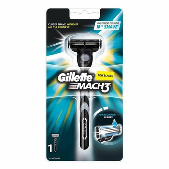 Бритва для гоління Gillette Mach 3 блістер 1 шт (4902430751483)