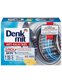 Таблетки для чистки пральних машин Denkmit Antikalk 1 шт (4010355485915)
