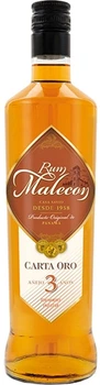 Ром Malecon Carta Oro 3 YO 0.7 л 40% (8009366295657)