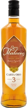 Ром Malecon Carta Oro 3 YO 1 л 40% (8009366295671)