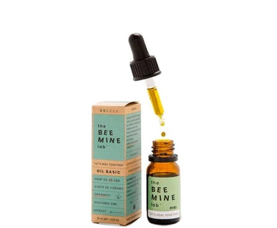 Конопляна олія для обличчя The Beemine Lab Basic Oil 3 CBD 10 ml (8437019515072)