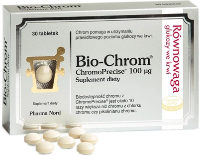 Suplement diety Pharma Nord Bio-Chrom 30 tabletek (5709976050105)