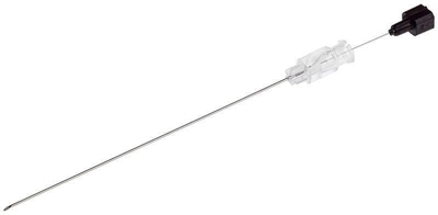 Голка спінальна Becton Dickinson Квінке Spinal Needle 22G(Г) 3.5 0.7x90 мм Чорна №25 (405256) (30382904052561)