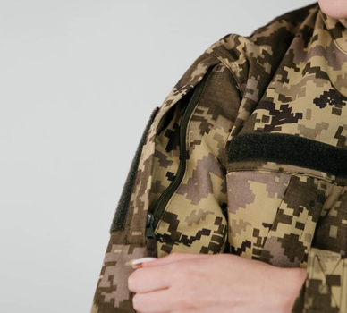 Костюм тактический Пиксель ВСУ штаны и китель , Тактическая форма военная статутная Пиксель Размер 68