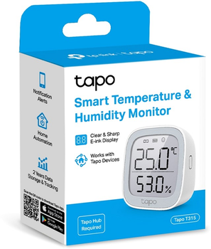 Умный датчик температуры и влажности TP-Link Tapo T315