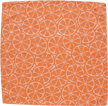 Салфетка сервировочная Kela Citrus 40x40 см Оранжевая (12465) (4025457124655)