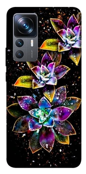 Чохол для Xiaomi 12T/12T Pro Epik Print Series Flowers on black