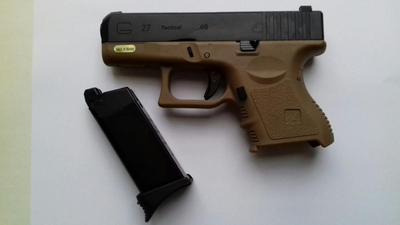 Пістолет WE Glock E27 GBB Tan (Страйкбол 6мм)